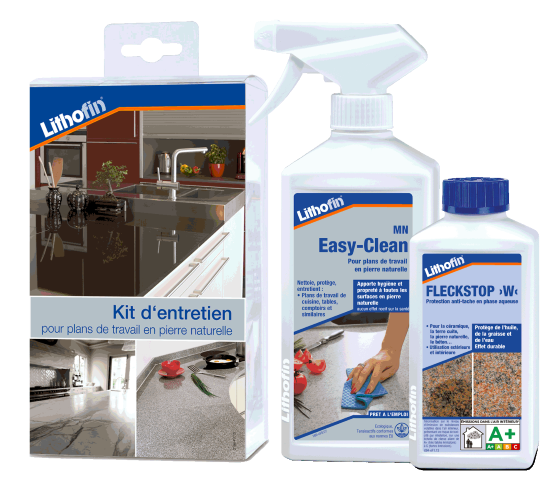 LITHOFIN : kit d'entretien pour pierre naturelle